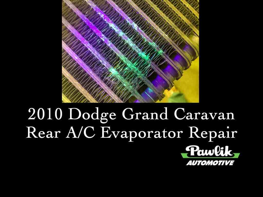 Dodge Caravan Antifreeze Type