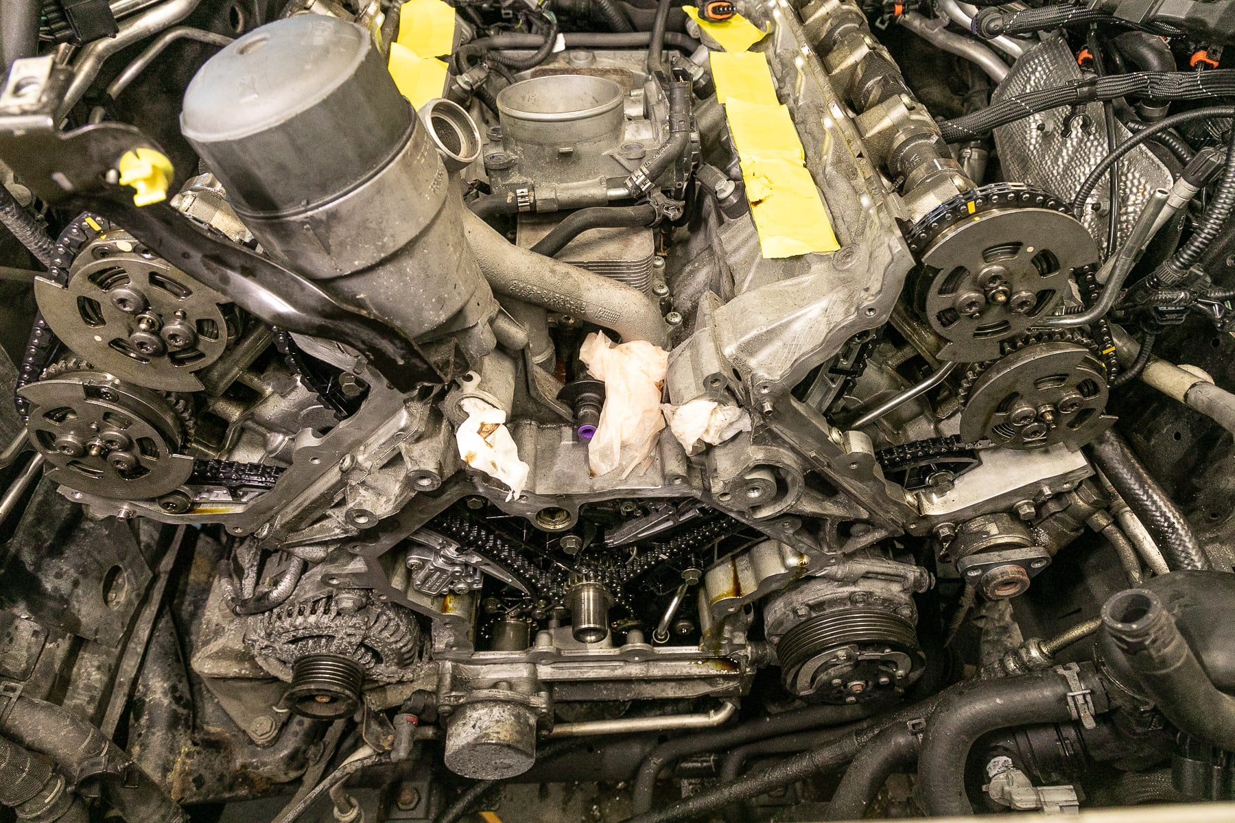 12 Range Rover-3911 2012 Range Rover Timing Chain Repair