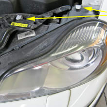 A tale of two headlights Volvo easy replacement headlamp