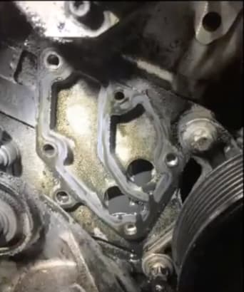 2008 Mercedes ML320; Oil Leak Repair 4