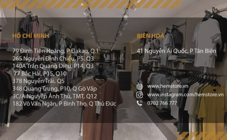 Hẻm Store có rất nhiều chi nhánh thuận tiện cho bạn