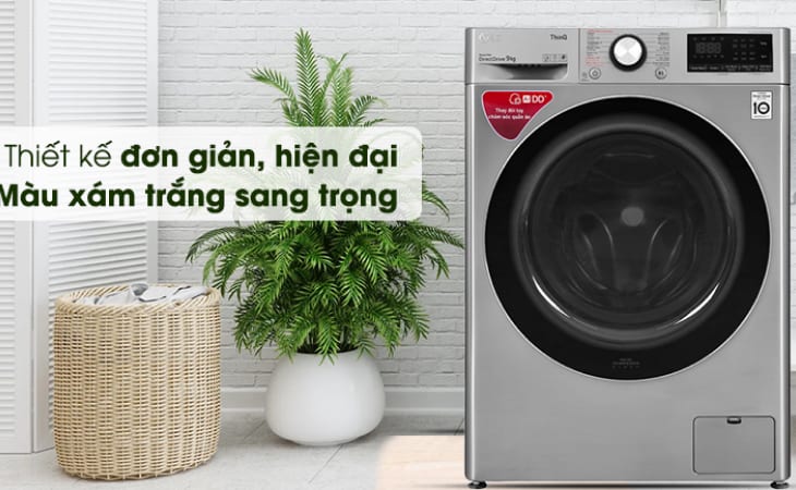 LG Inverter 9 Kg FV1409S2V