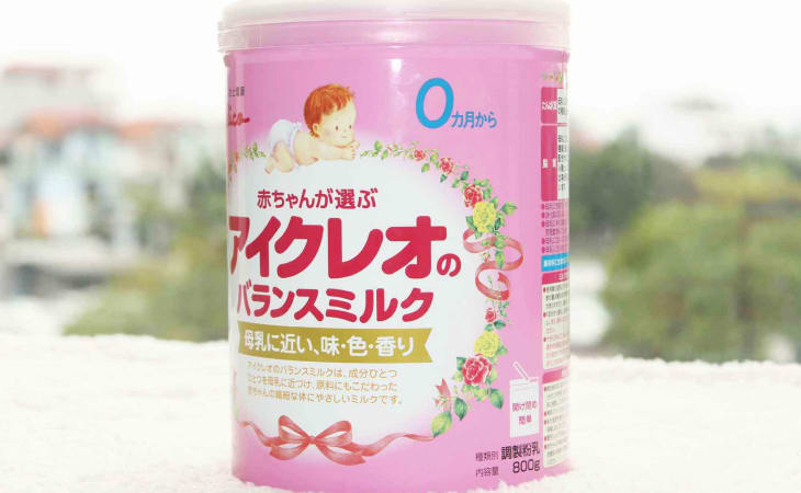 Sữa bột cho bé Glico số 0