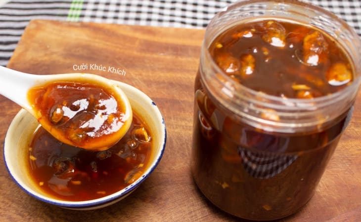 Nước chấm đồ nướng sốt me chua cay