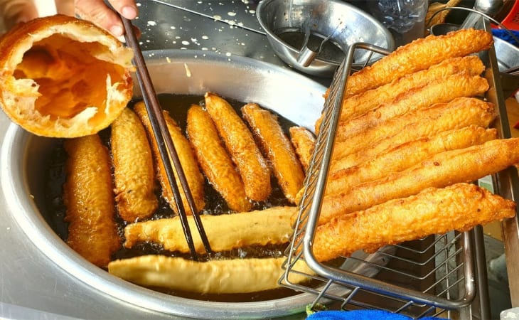 Chuối chiên bên ngoài giòn bên trong mềm ngọt