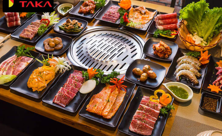 Taka BBQ – Buffet nướng Hàn Quốc ngon