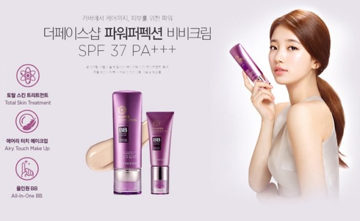 Kem nền BB Cream The Face Shop HD Perfect SPF30