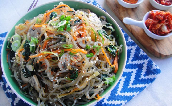 Miến trộn chay