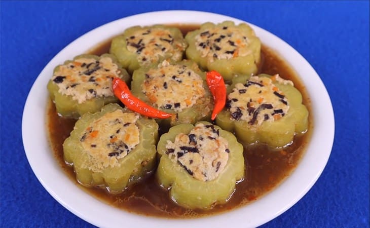 Khổ qua nhồi đậu phụ