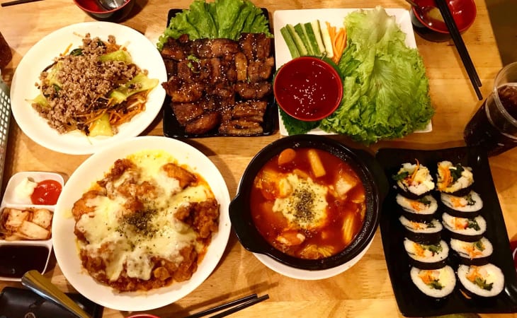 Quán ăn Hàn Quốc - Kimbap Hoàng Tử