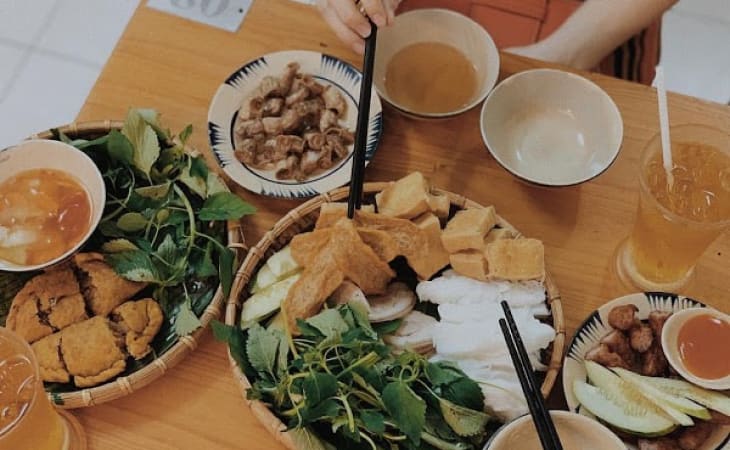 Bún đậu cô Khàn