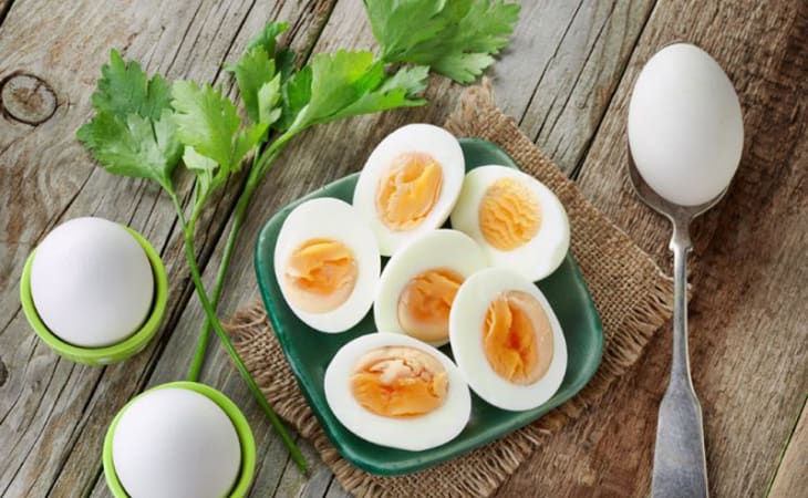 Giảm cân từ trứng gà luộc