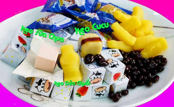 Động viên học sinh, sinh viên bằng kẹo