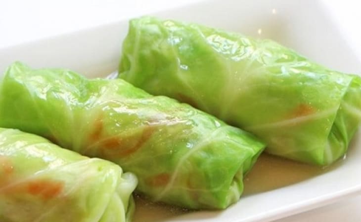 Mới lạ với món bắp cải cuộn tốt cho thận