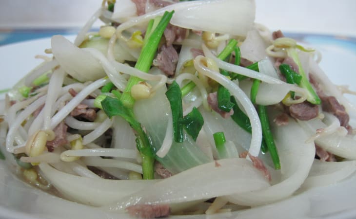 Nhiều món được chế biến cùng hành tây