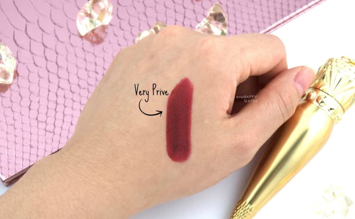 Christian Louboutin Velvet Matte màu Very Prive