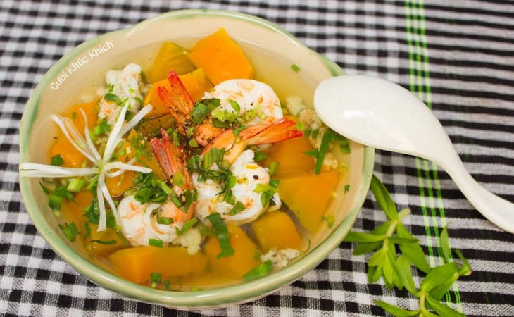 canh bí ngô