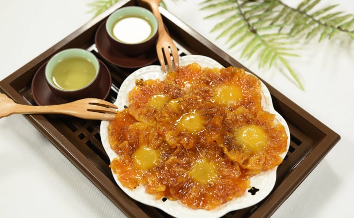 Mứt dứa đẹp mắt
