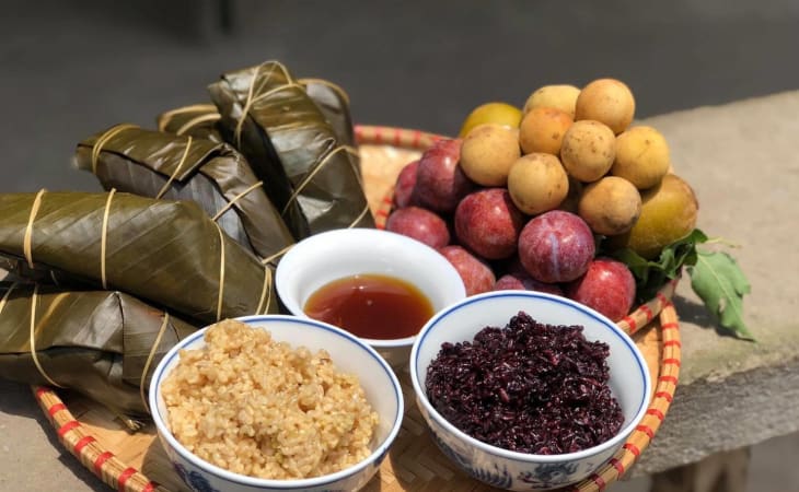Mâm cúng Tết Đoan Ngọ truyền thống