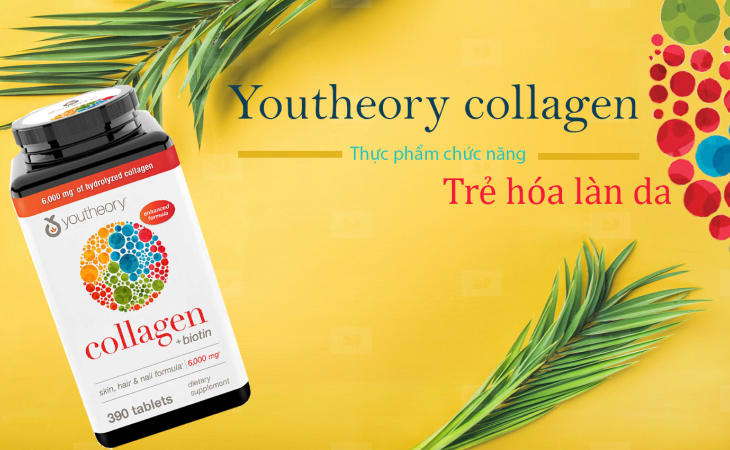 Viên uống collagen 390 tablets Mỹ