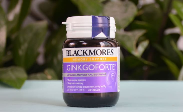 Viên uống bổ não Blackmores Ginkgoforte 40 viên