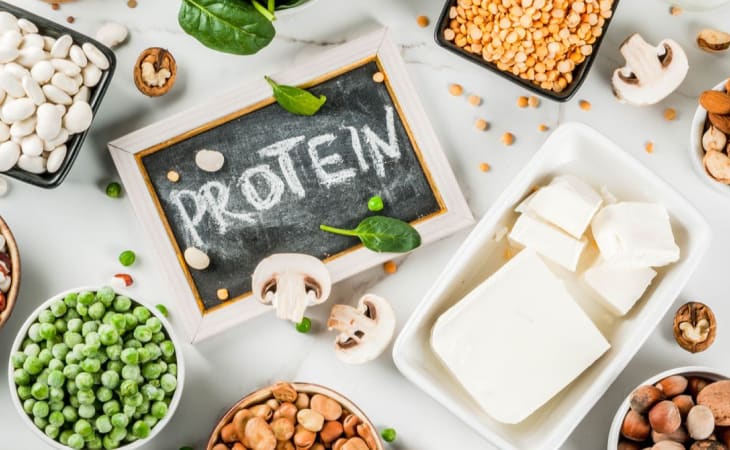 Bổ sung lượng protein cũng là cách giảm béo bắp tay hiệu quả
