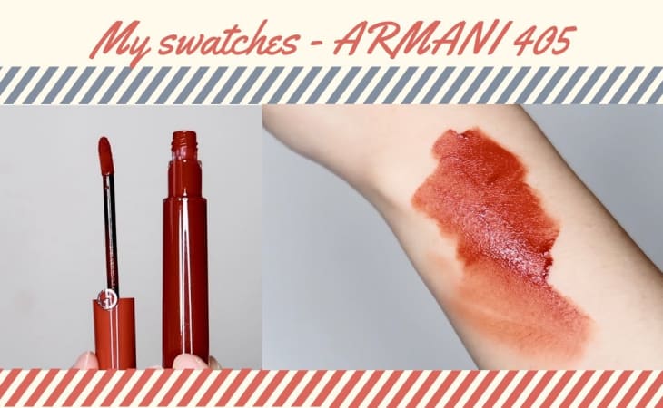 Giorgio Armani Lip Maestro Liquid Lipstick – 405 Sultan