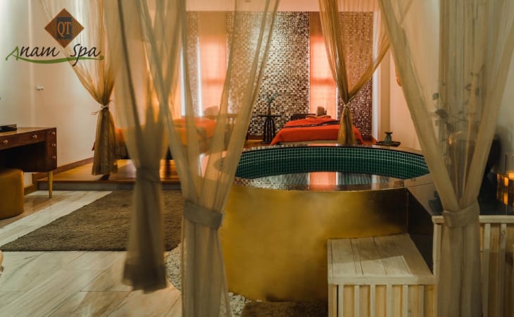 Không gian yên bình tại Anam QT Spa