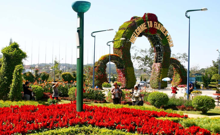 Vườn hoa Đà Lạt