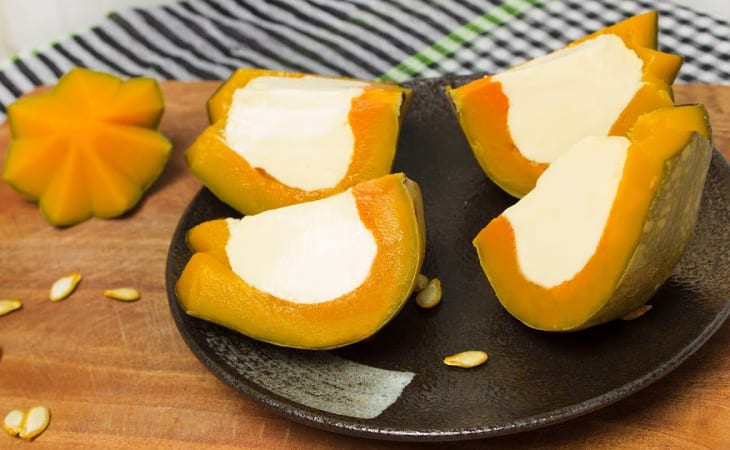 Bánh flan bí đỏ đơn giản, dễ làm