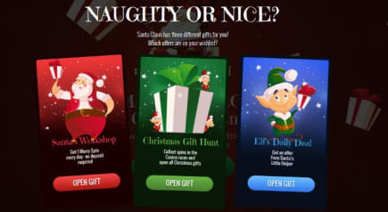 Best rated online casinos and best rated Christmas bonus