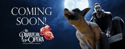 Free Spins on the brand new Phantom of the Opera video slot!