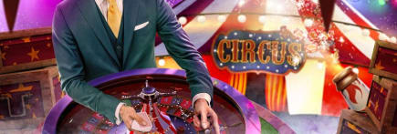 Join the Circus Roulette Spectacular and win 400 Free Spins on Mr Green UK casino!