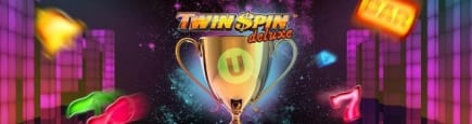 Celebrate the newly released Twin Spin Deluxe and win £50,000 on our best online UK casinos!