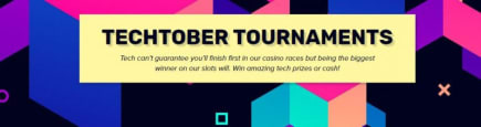 Are you up for the Techtober Tournaments on iGame casino? Cash prizes, Apple products and Playstations are up for grabs!