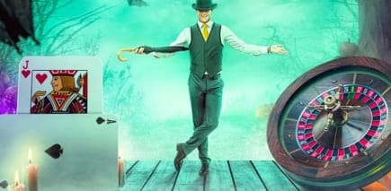 Double wins and Bonus spins on live casino games for Halloween month!