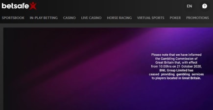 Betsson to close down several of its UK casino sites