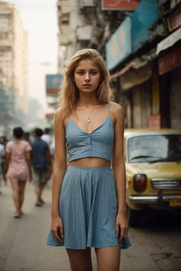 Sexy American Girl In Mumbai