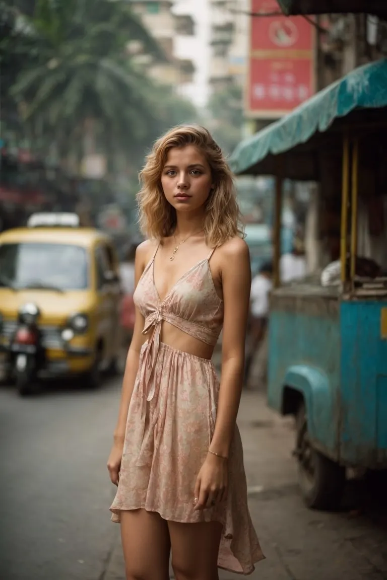 American Girl In Mumbai