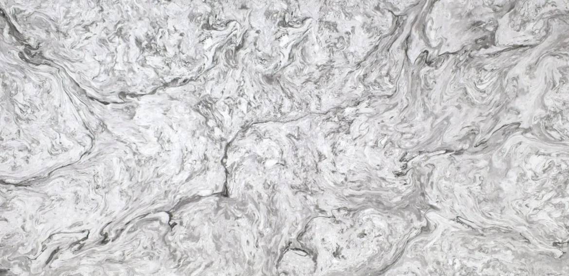 Countertop material with name White Fusion of type Quartz.