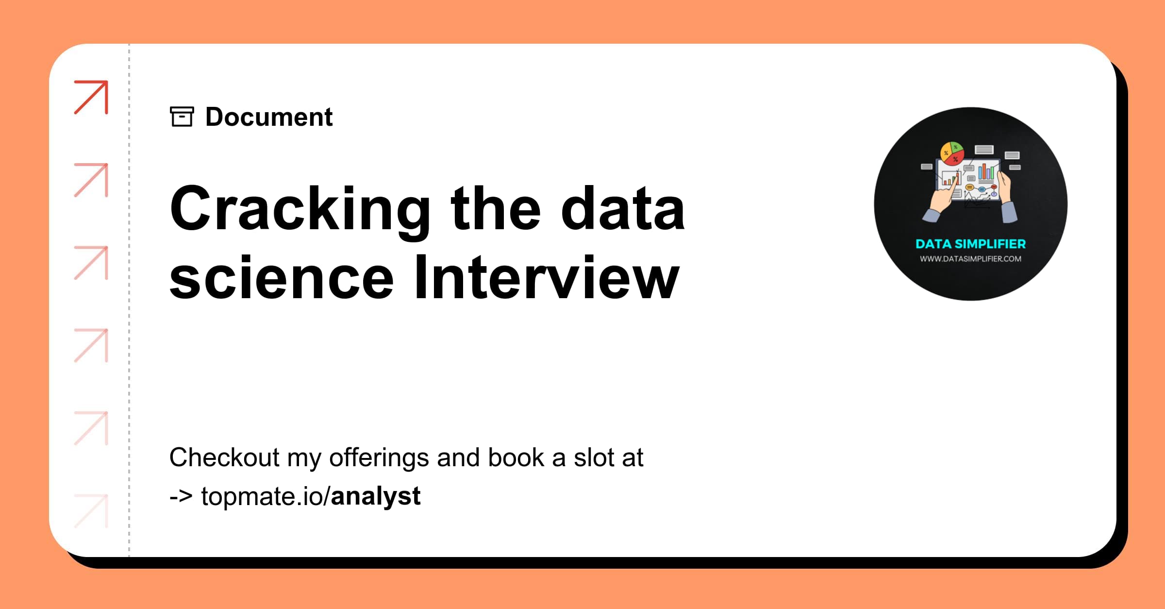 Cracking the data science Interview with Data Analyst
