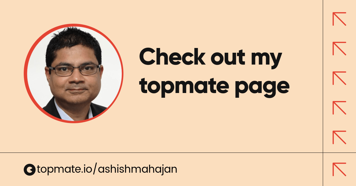 Ashish Mahajan - Book a call on Topmate