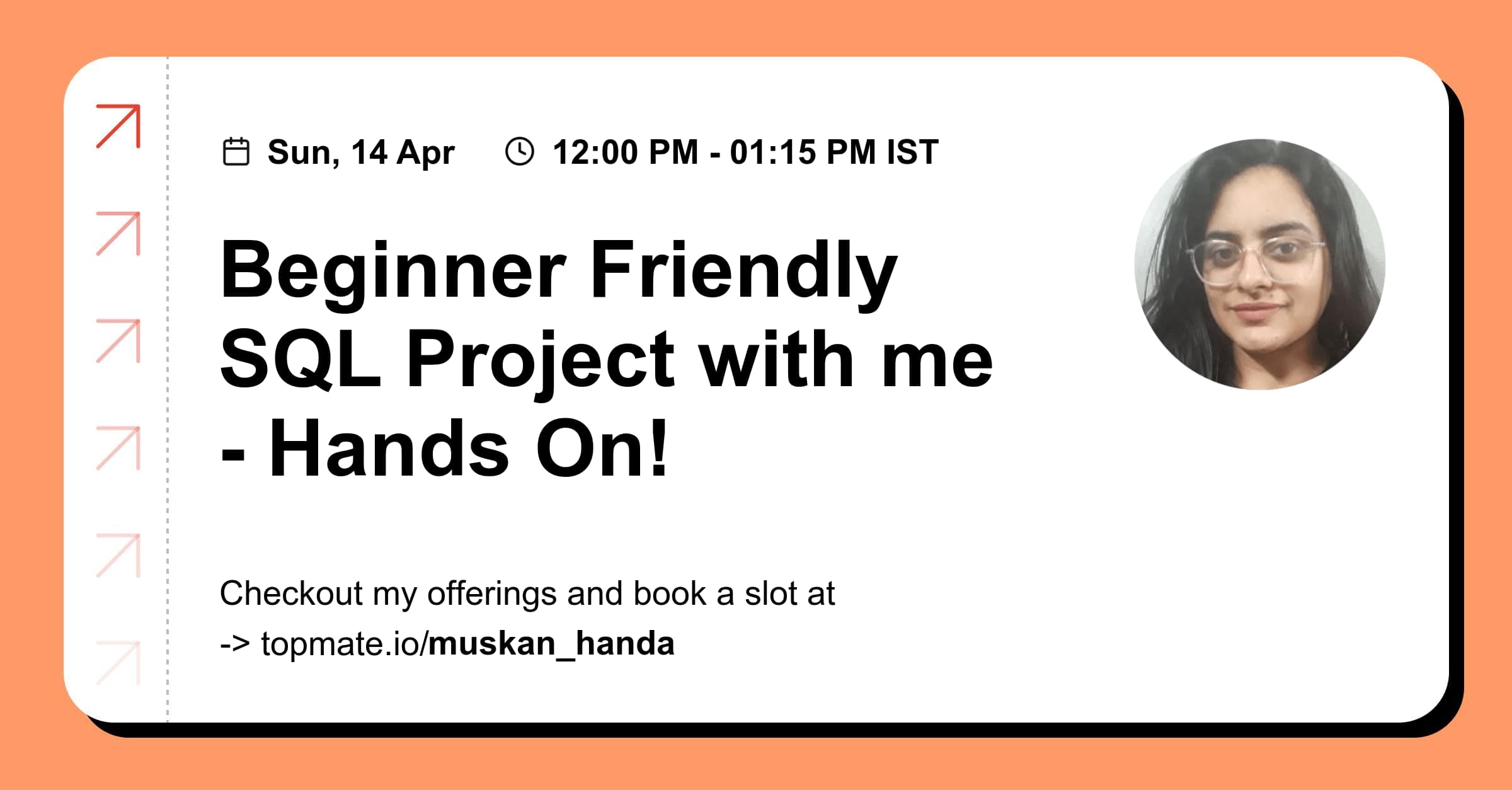 Beginner Friendly SQL Project with me - Hands On! with MUSKAN HANDA