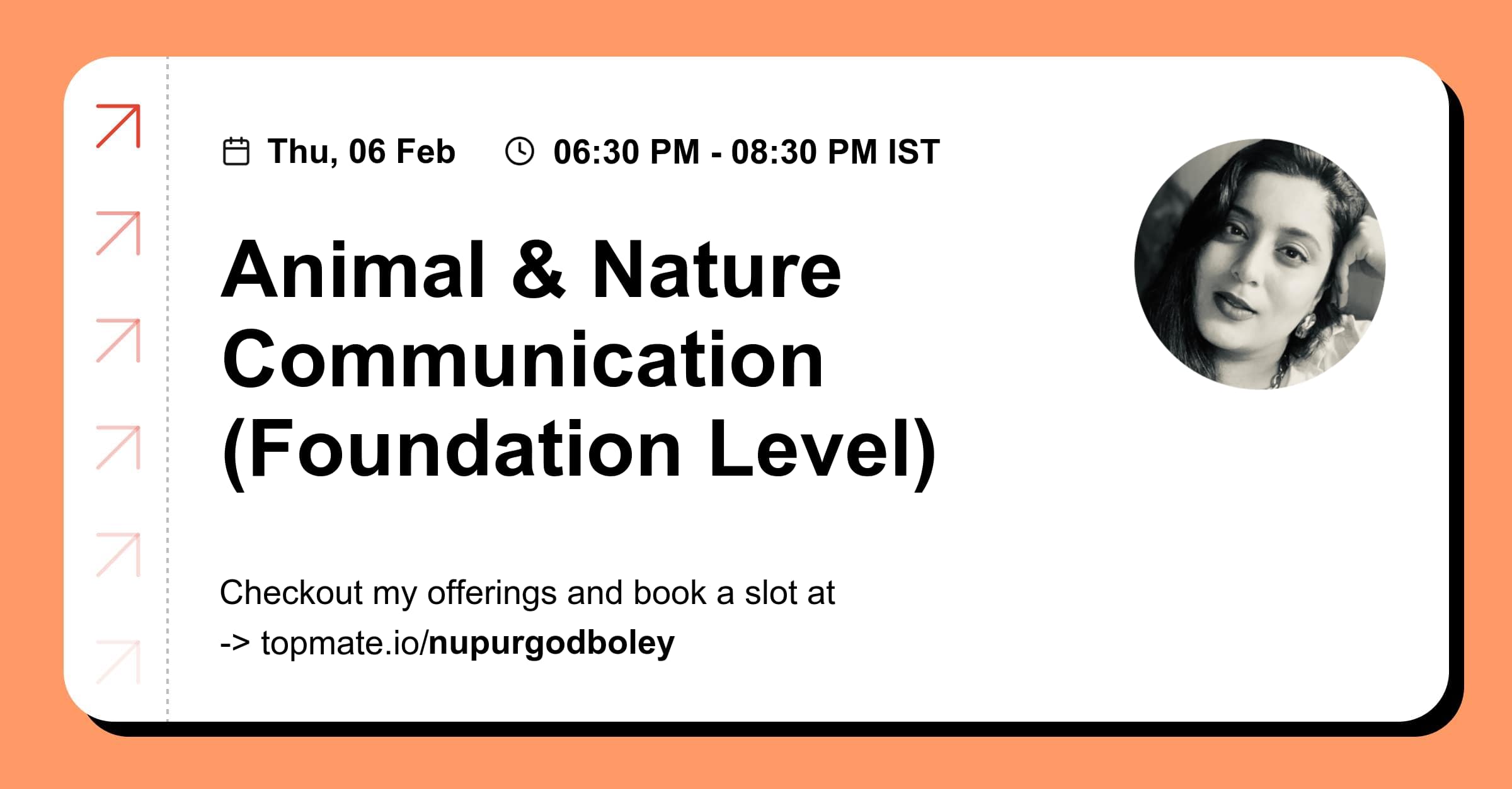 Animal & Nature Communication (Foundation Level) with Nupur Godboley