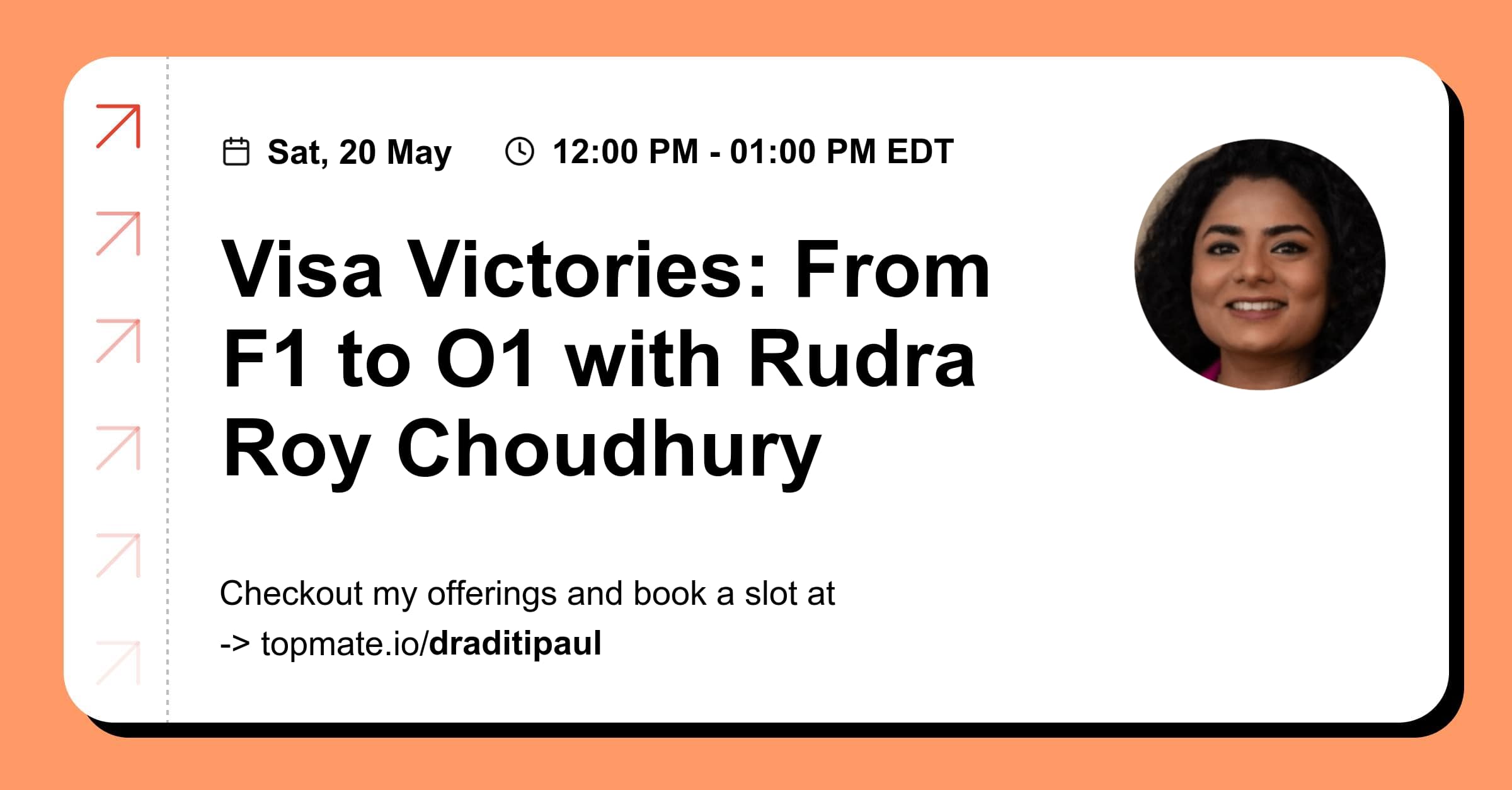 Visa Victories: From F1 to O1 with Rudra Roy Choudhury with Aditi Paul, PhD