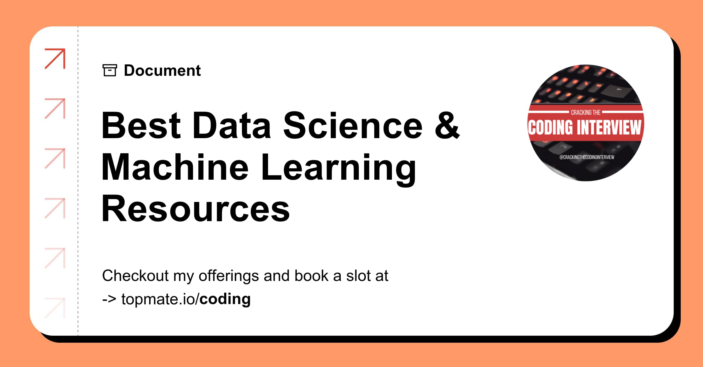 Best Data Science & Machine Learning Resources with Coding Interview