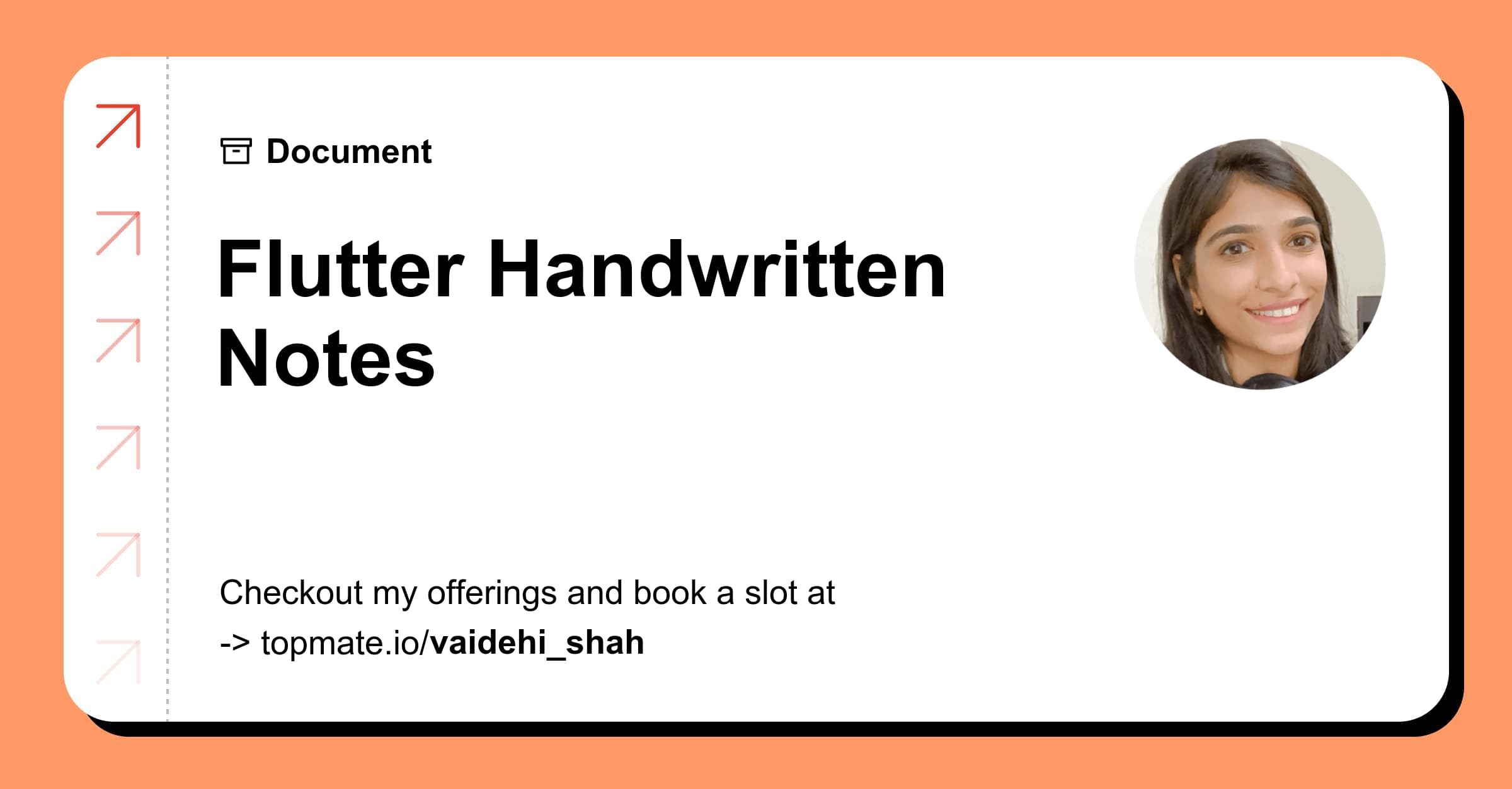 Flutter Handwritten Notes with Vaidehi Shah