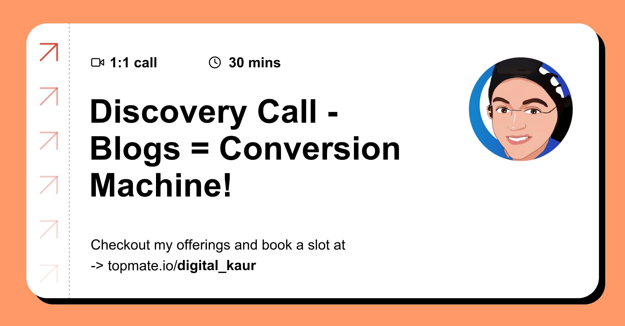 Discovery Call (Blogs = Conversion Machine!) with Digital Kaur