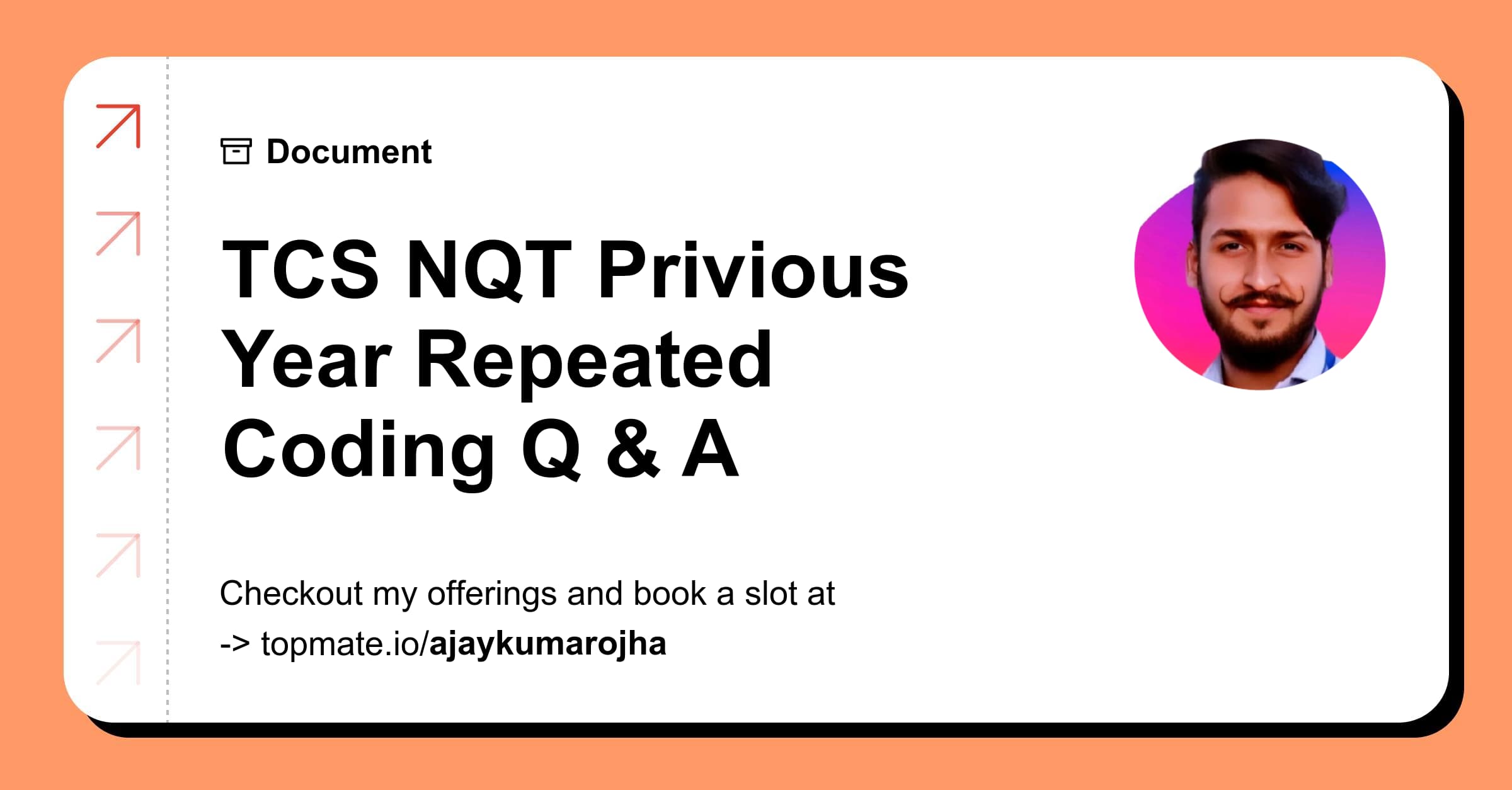 TCS NQT Privious Year Repeated Coding Q & A with Ajay Kumar Ojha