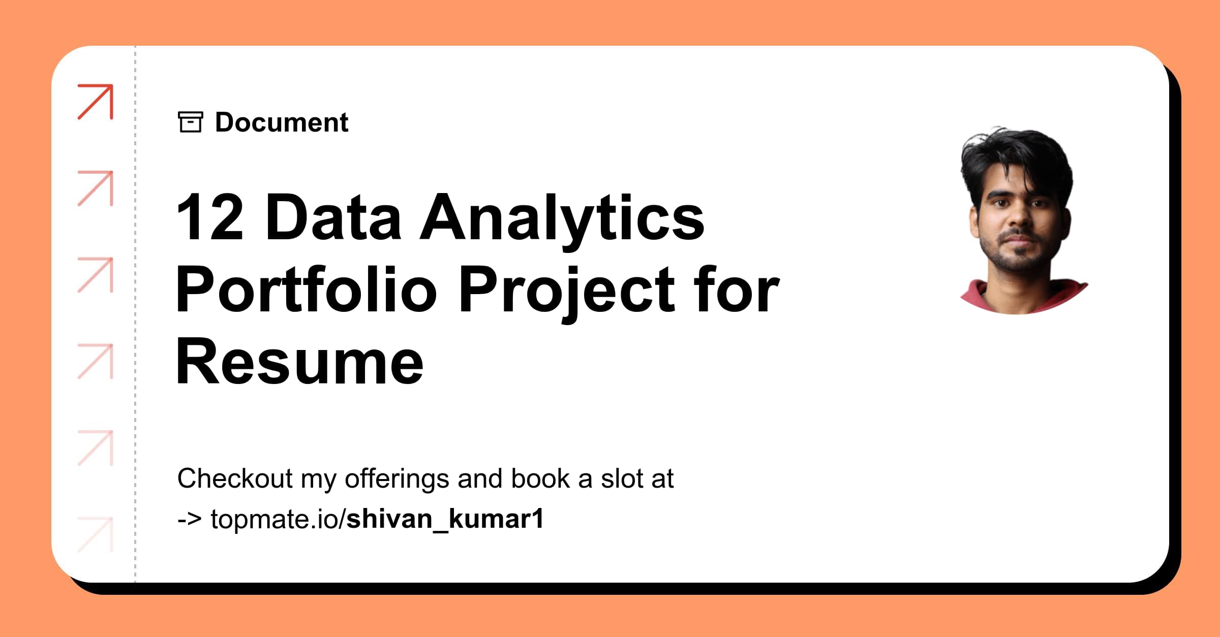 12 Data Analytics Portfolio Project for Resume with Shivan Kumar